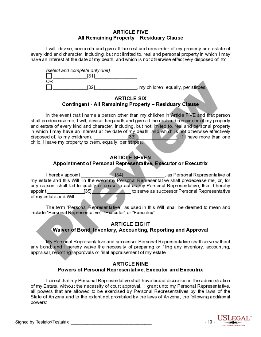 Preview Mutual Wills Package of Last Wills and Testaments for Man and Woman living together not Married with Adult Children