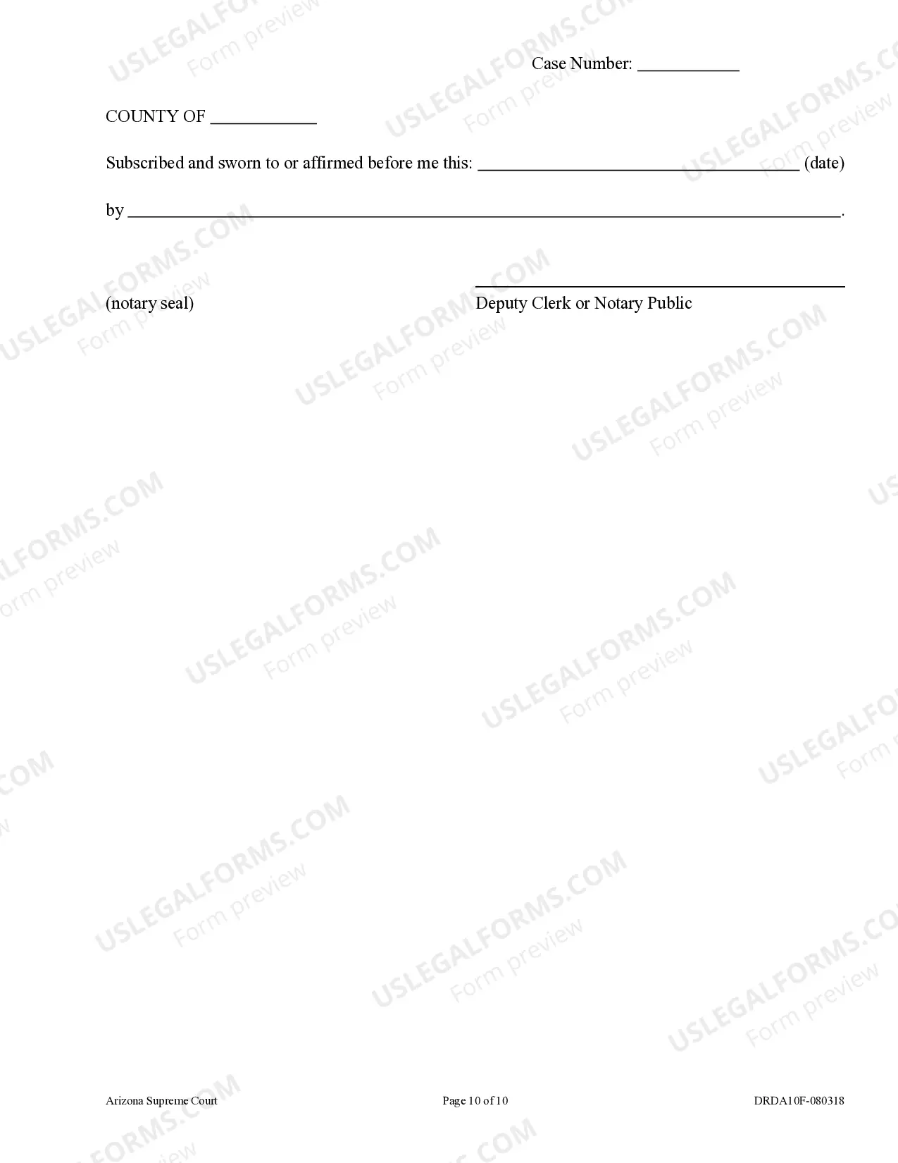 Preview Petition for Dissolution of Marriage - Divorce for People with No Children or Adult Children