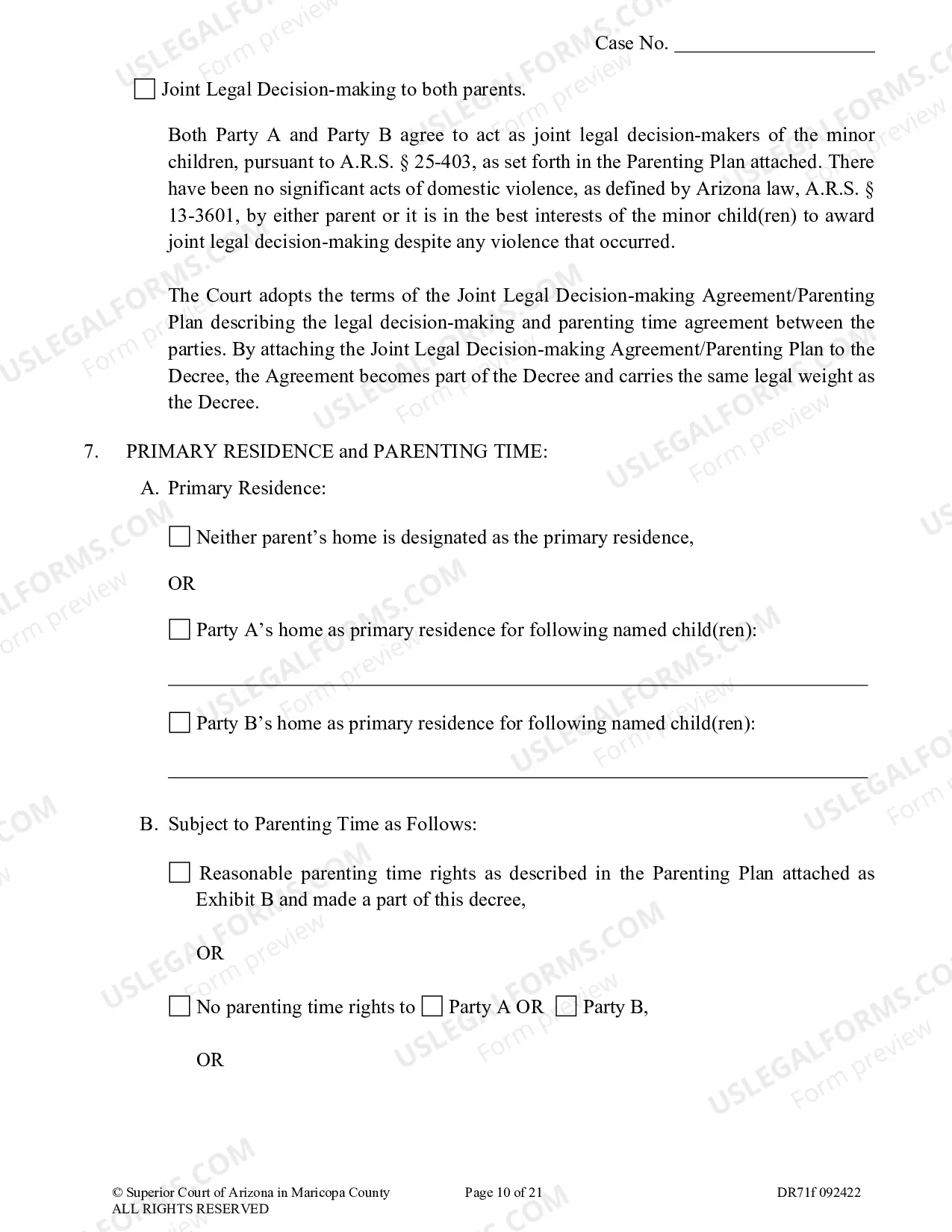 Preview Consent Decree