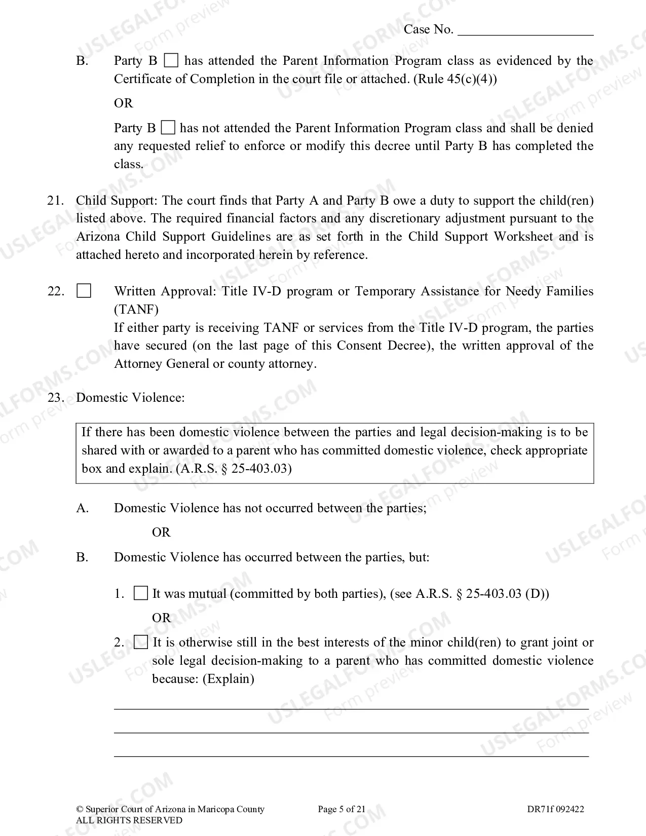 Preview Consent Decree