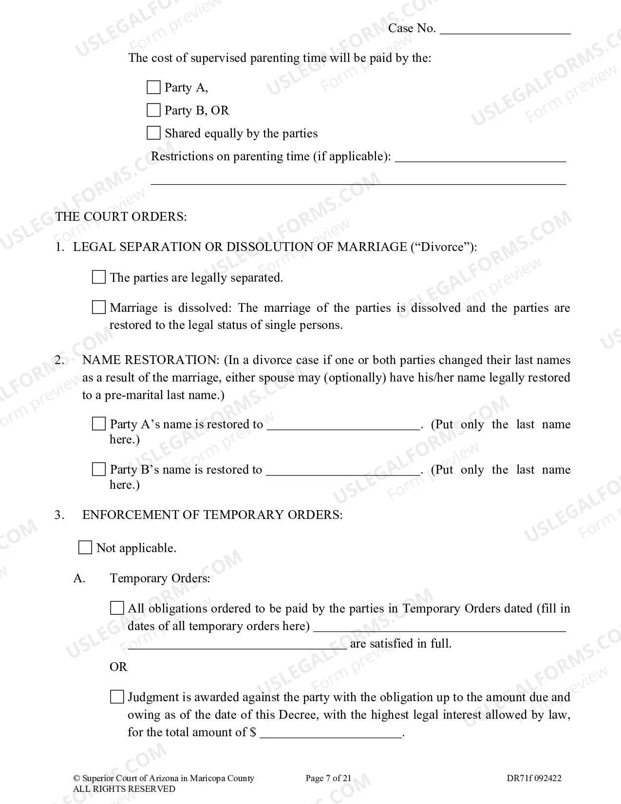 Preview Consent Decree