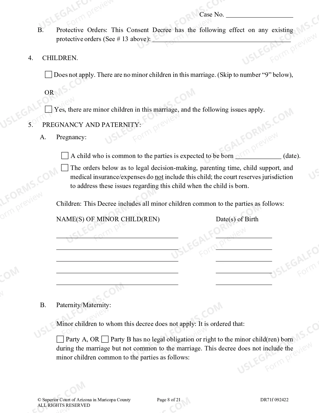 Preview Consent Decree