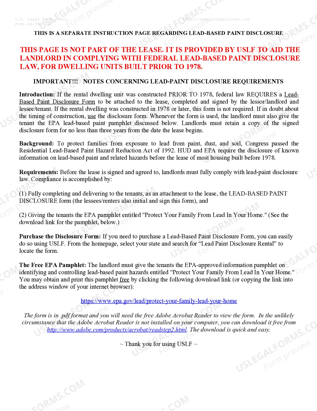 Preview Residential Lease or Rental Agreement for Month to Month