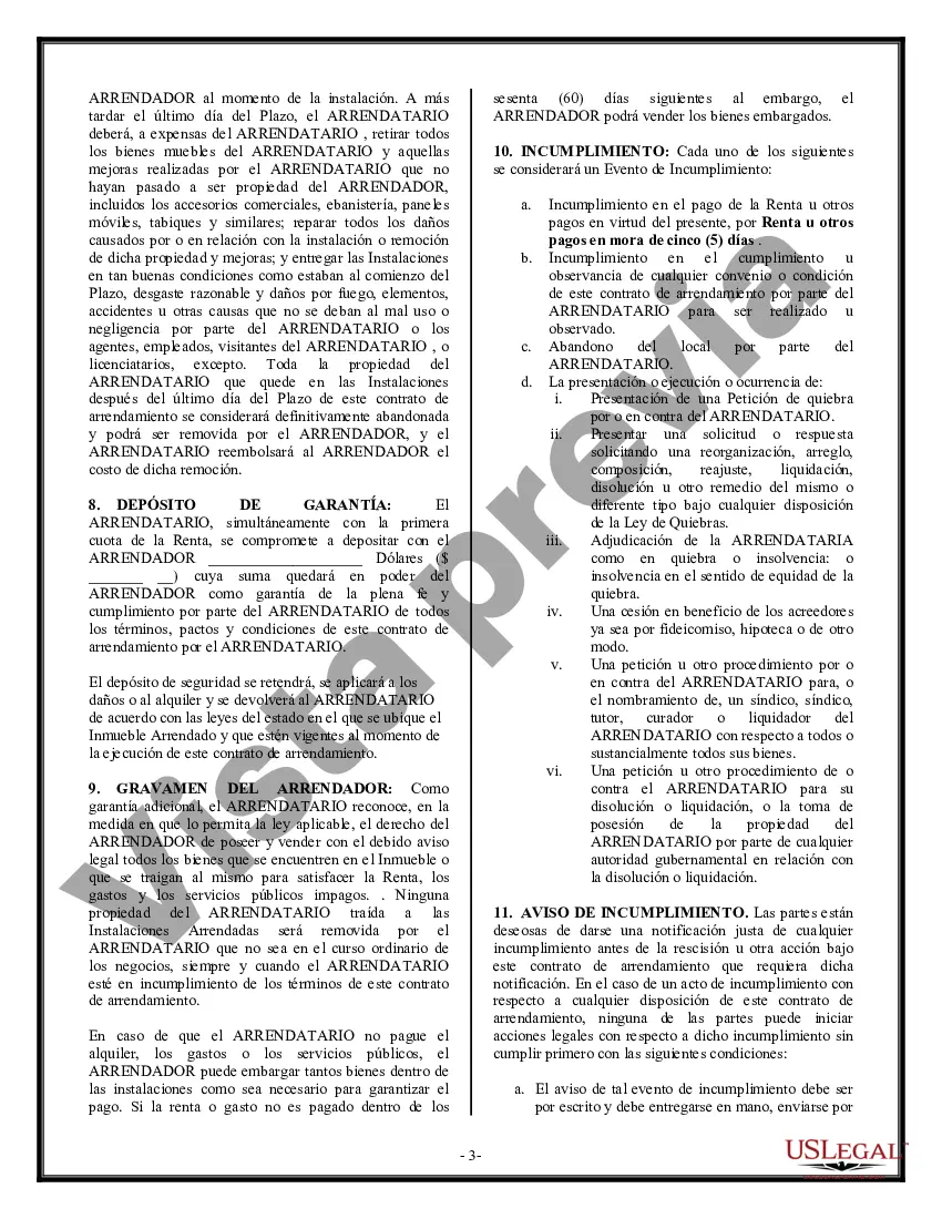 Preview Arrendamiento de edificio o espacio comercial