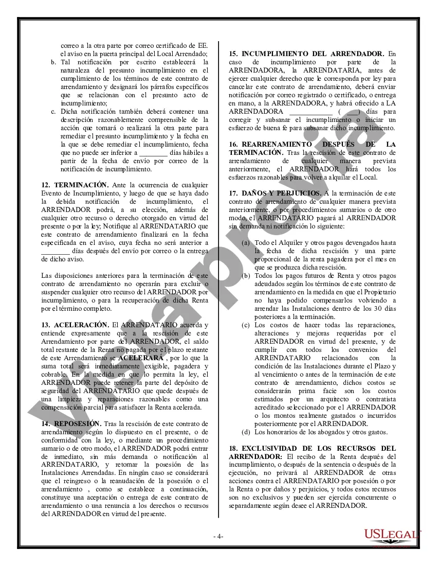 Preview Arrendamiento de edificio o espacio comercial