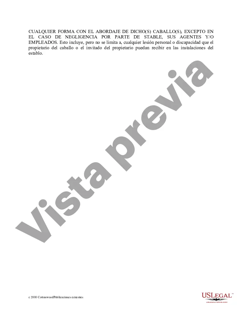 Preview Paquete de formularios equinos de caballos de Arizona