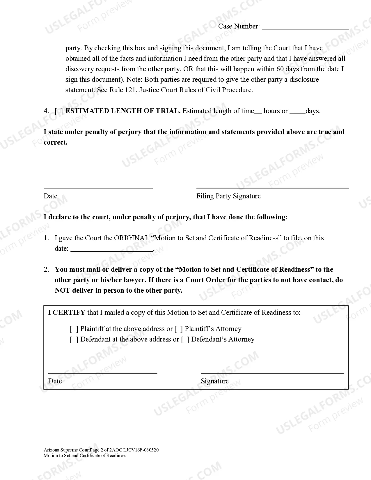 Preview Civil Motion to Vacate or Modify Judgment - Limited Jurisdiction Court - Claims up to $10,000