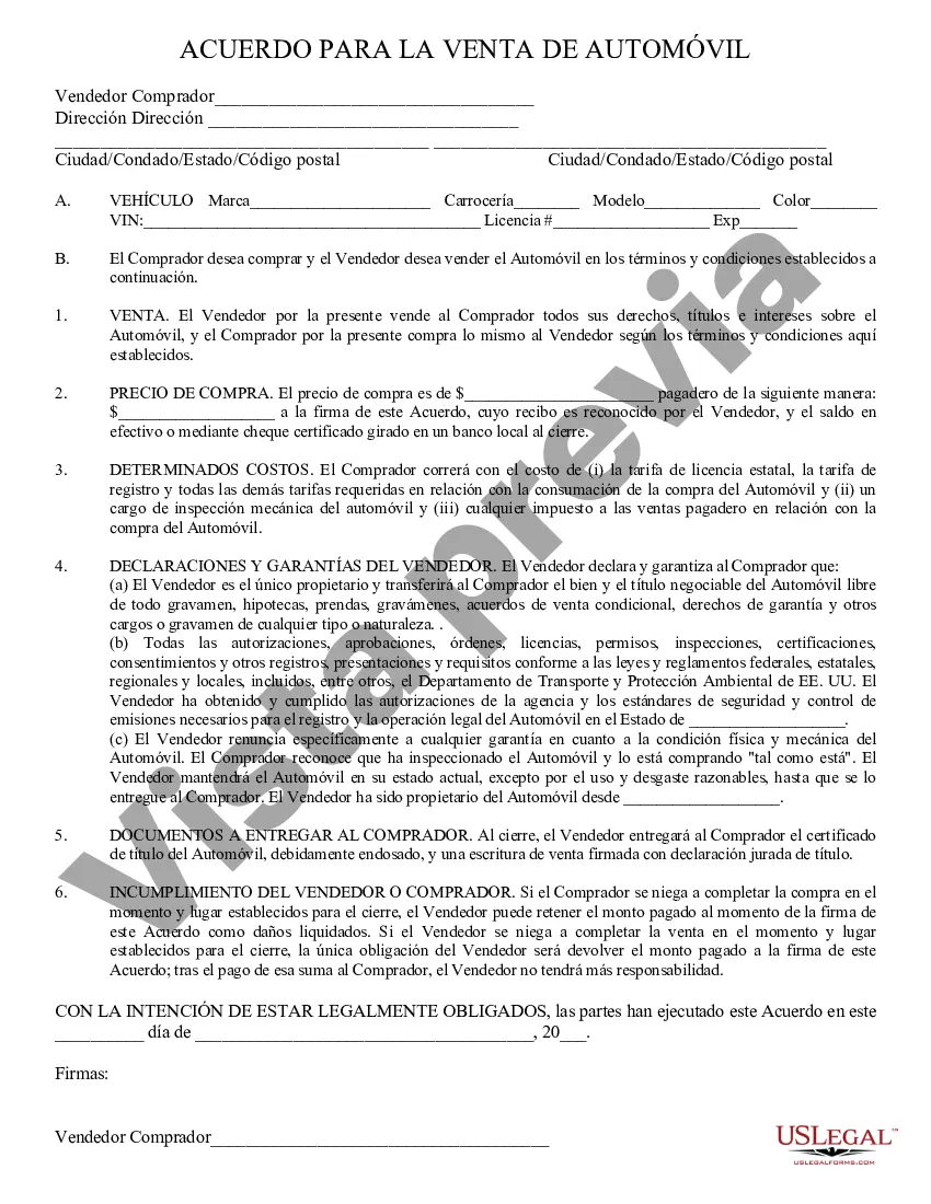 Preview Venta de Autos