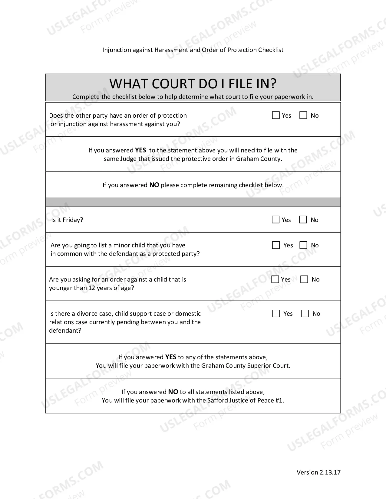 Preview ORDERS OF PROTECTION PACKET