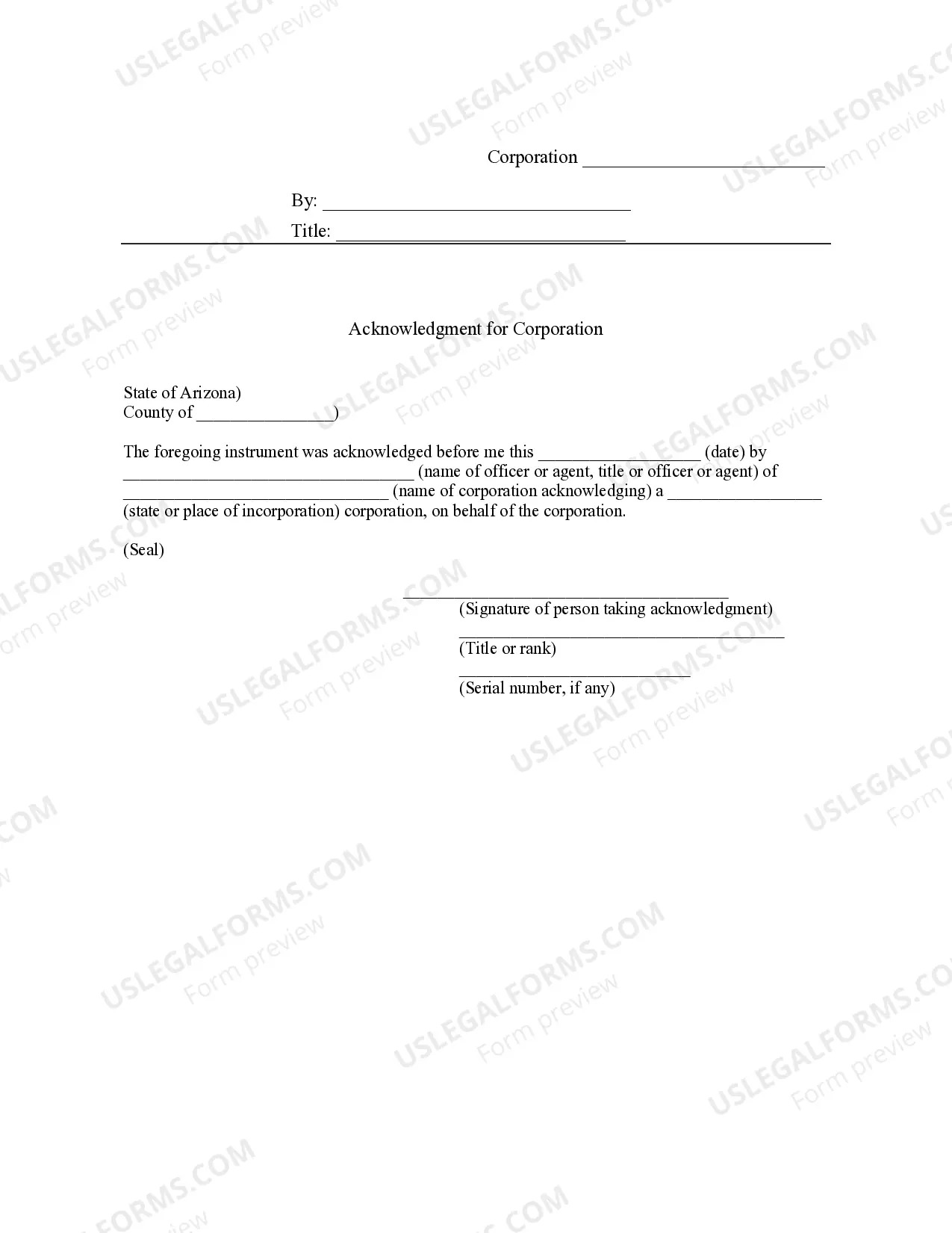 Preview Bill of Sale with Warranty for Corporate Seller