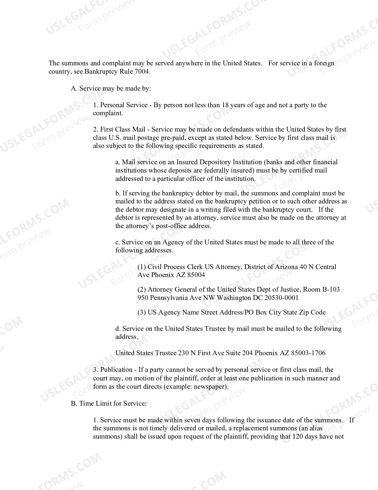 Preview Adversary Pro Se Handout