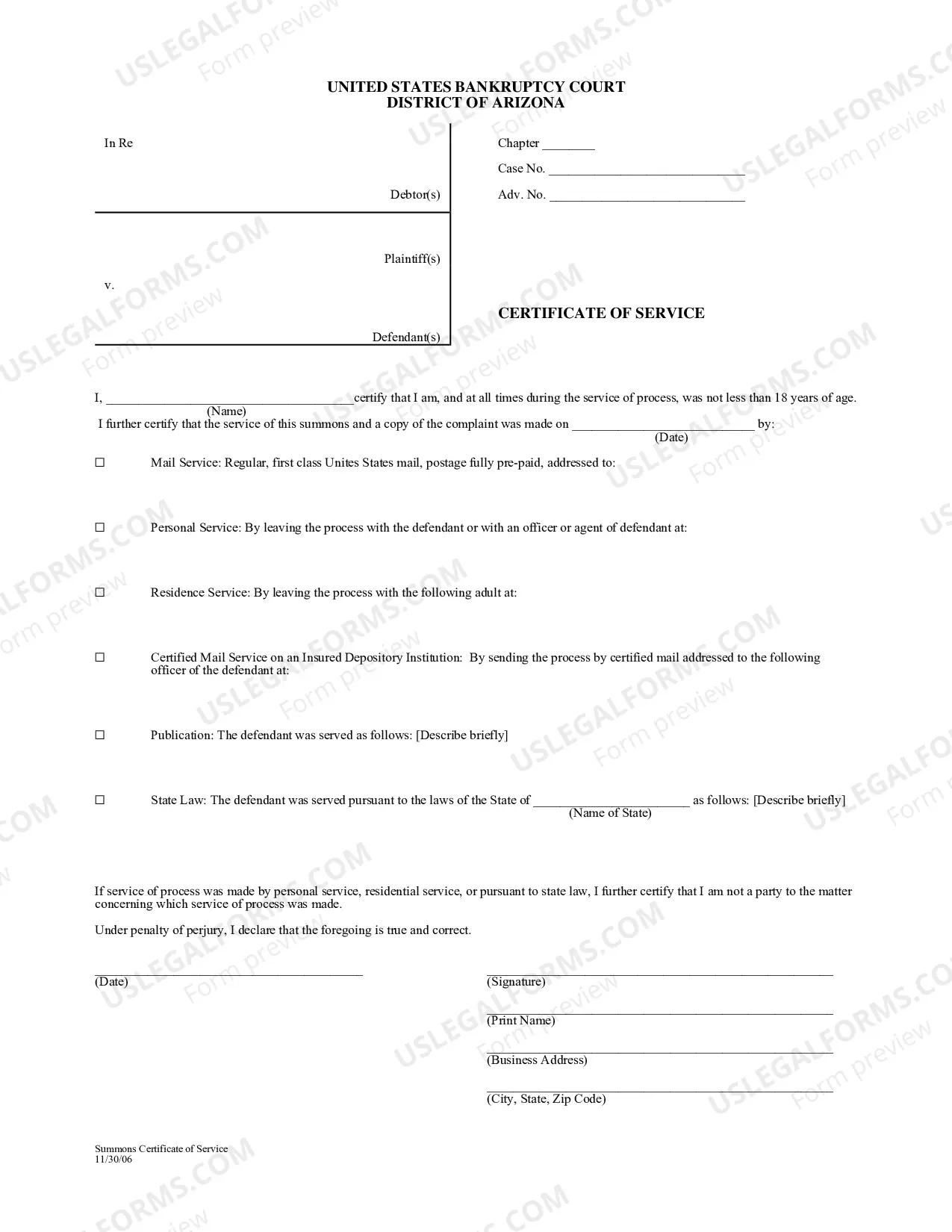Preview Adversary Pro Se Handout