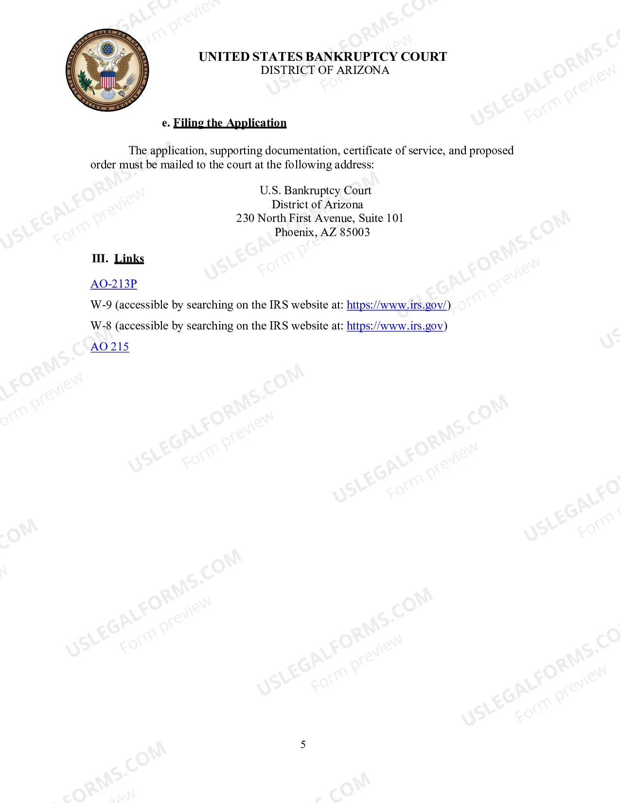 Preview Unclaimed Funds Instructions