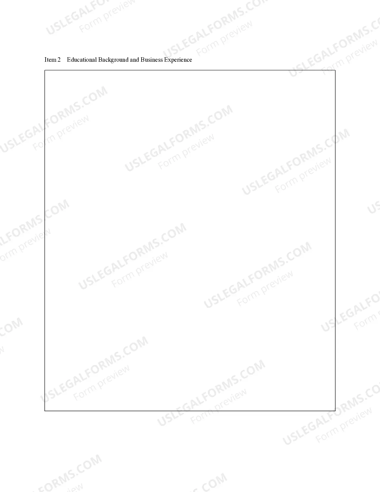 Preview Brochure Supplement