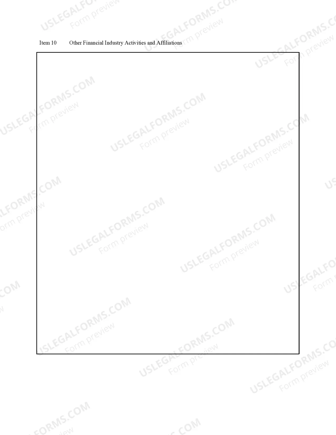 Preview ADV Firm Brochure 20 Pages