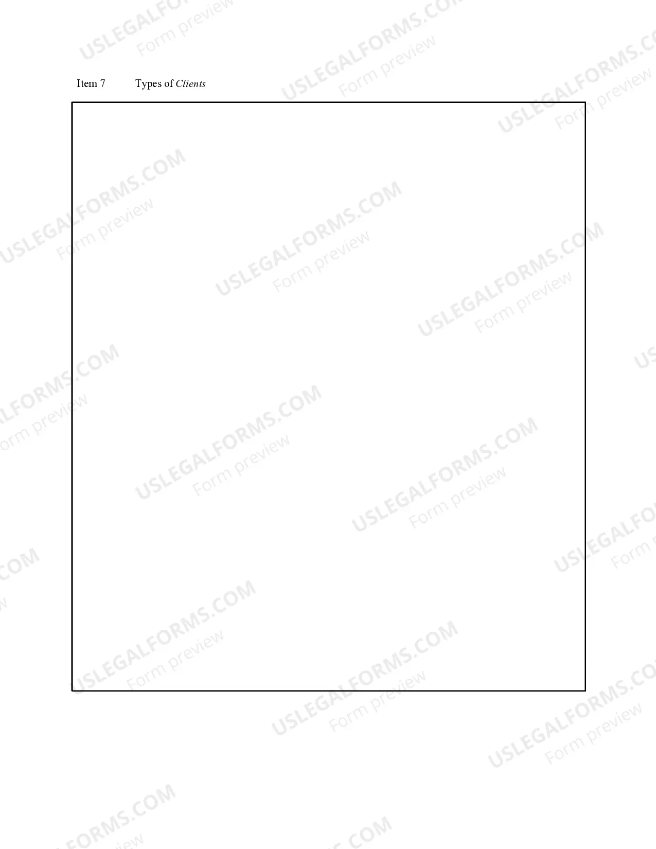 Preview ADV Firm Brochure 20 Pages