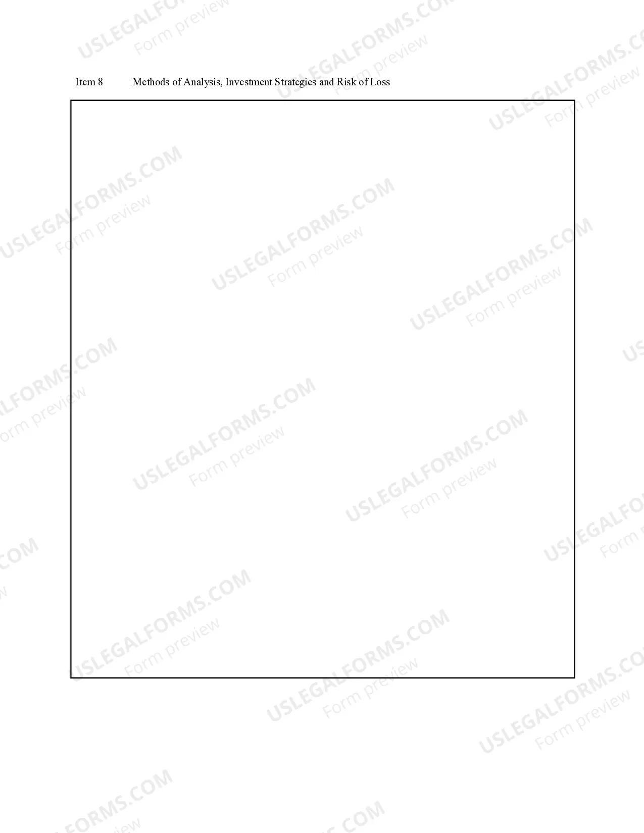 Preview ADV Firm Brochure 20 Pages