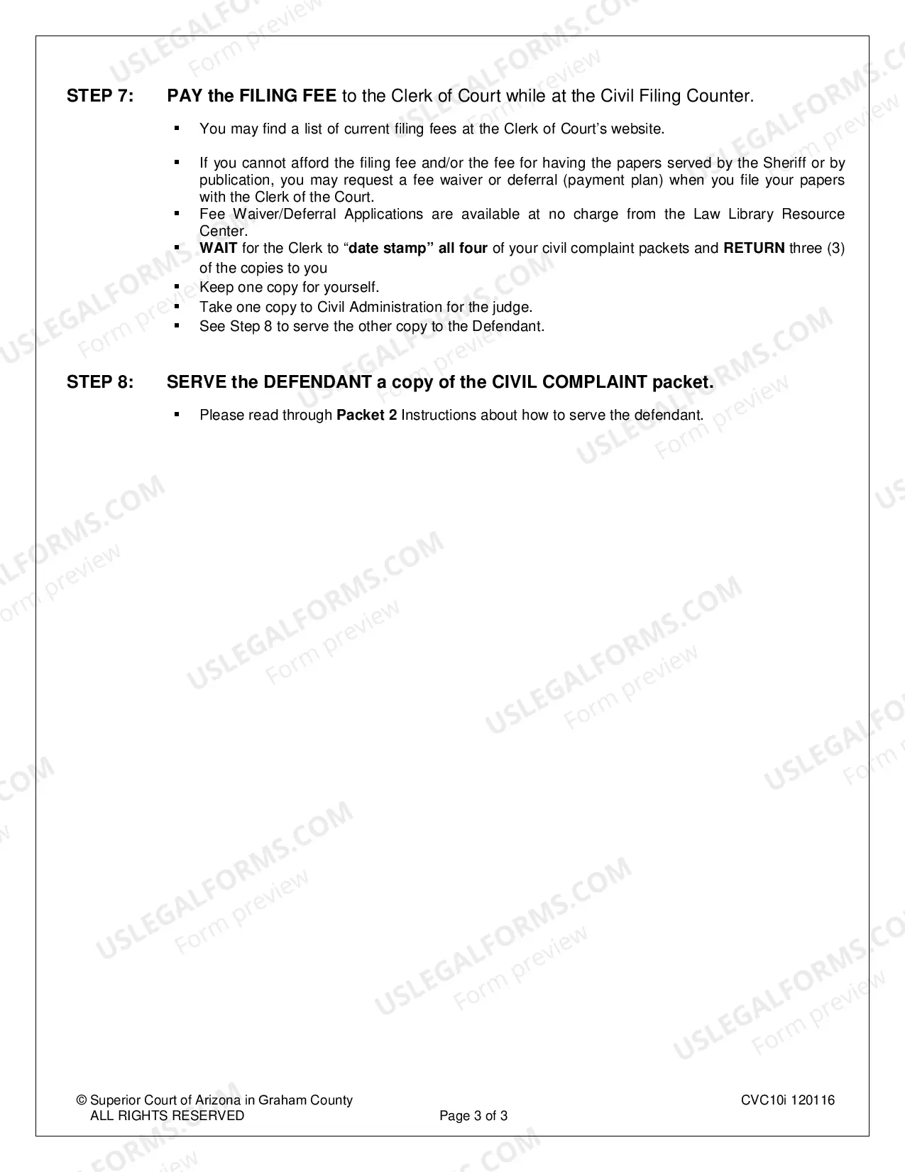 Preview Civil Complaint