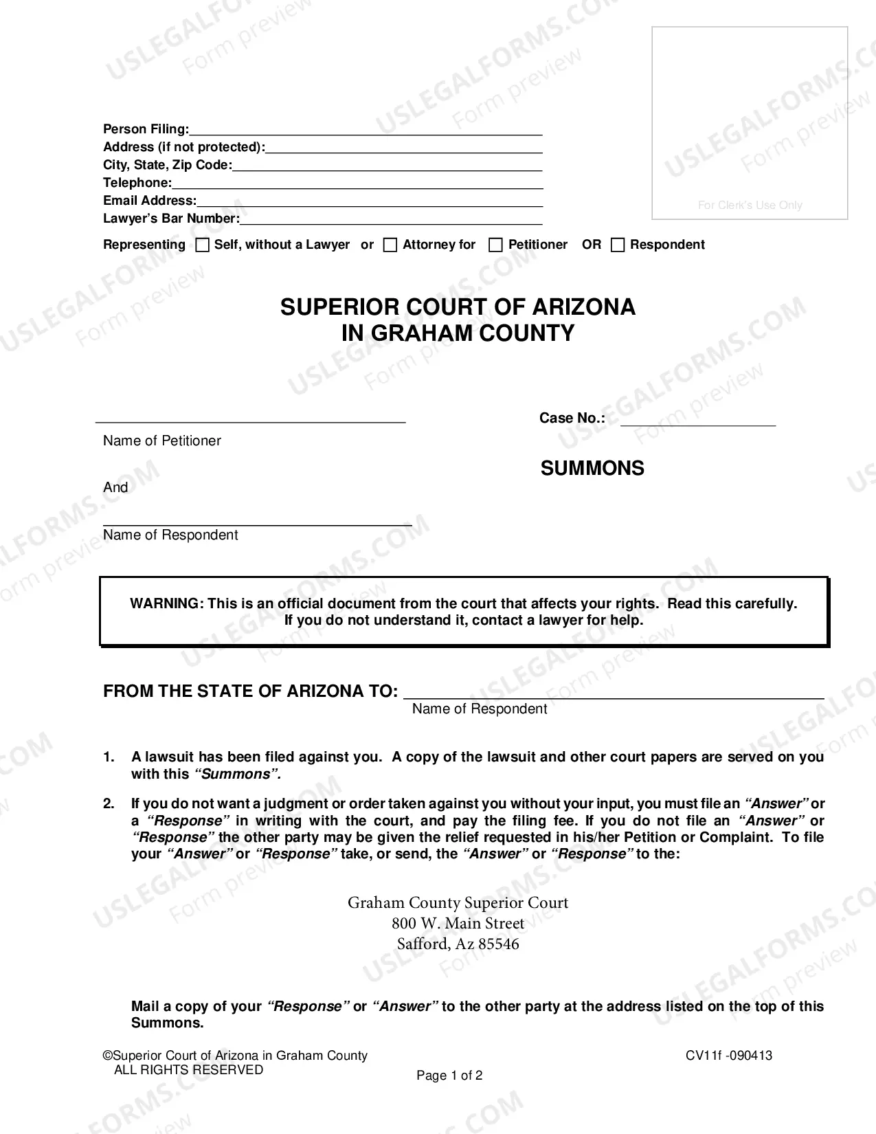 Preview Civil Complaint