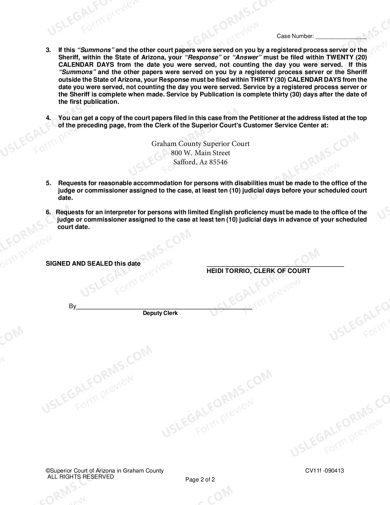 Preview Civil Complaint