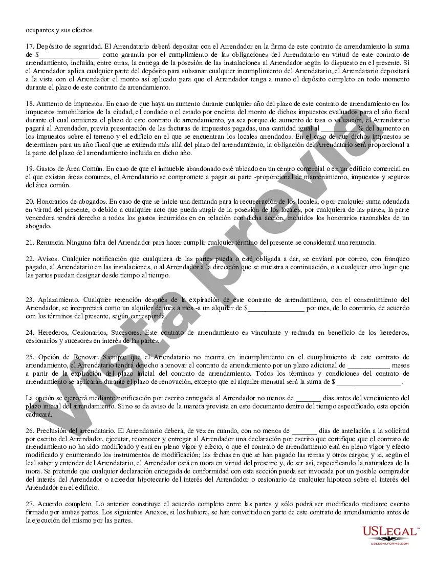 Preview Arrendamiento Comercial Parte 1