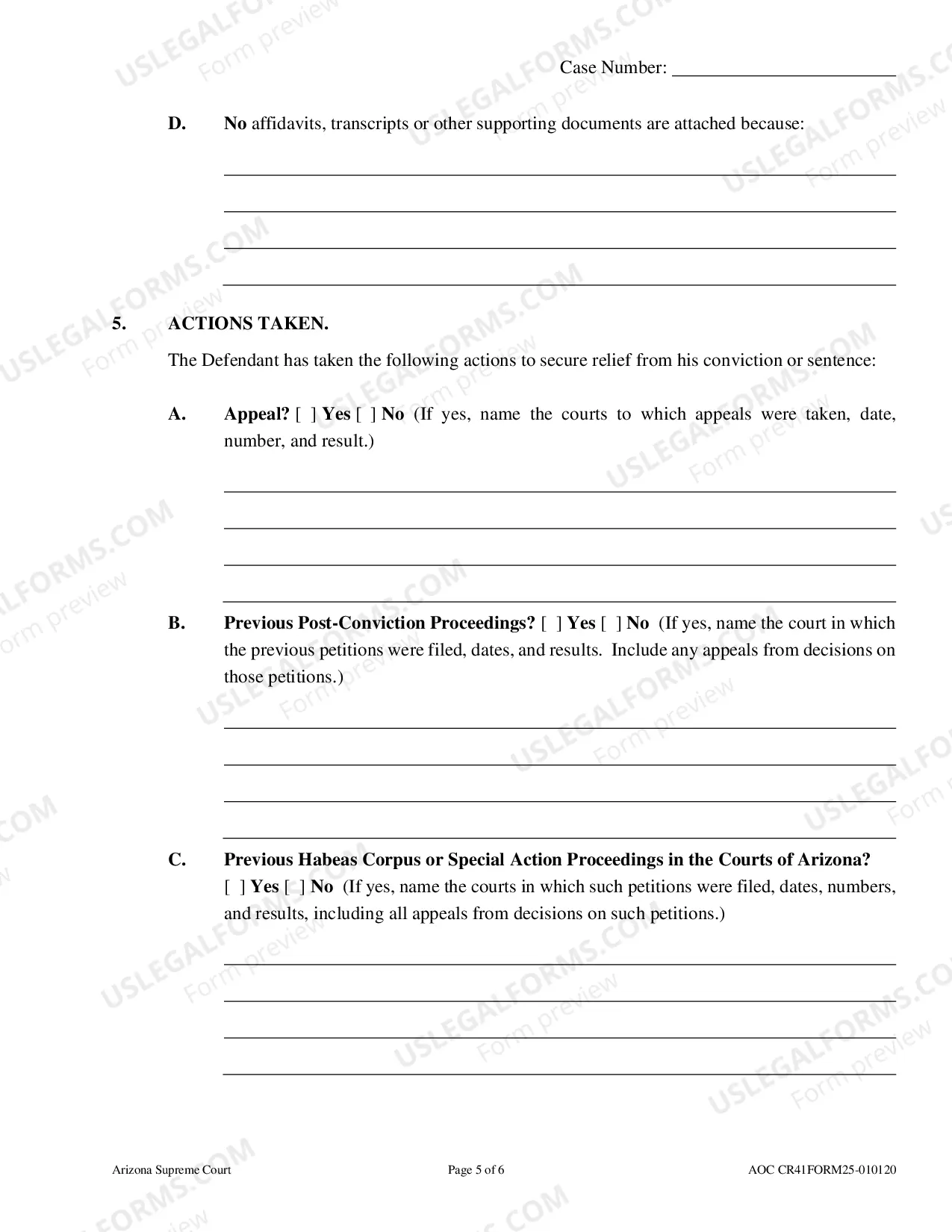 Preview Post Conviction Relief