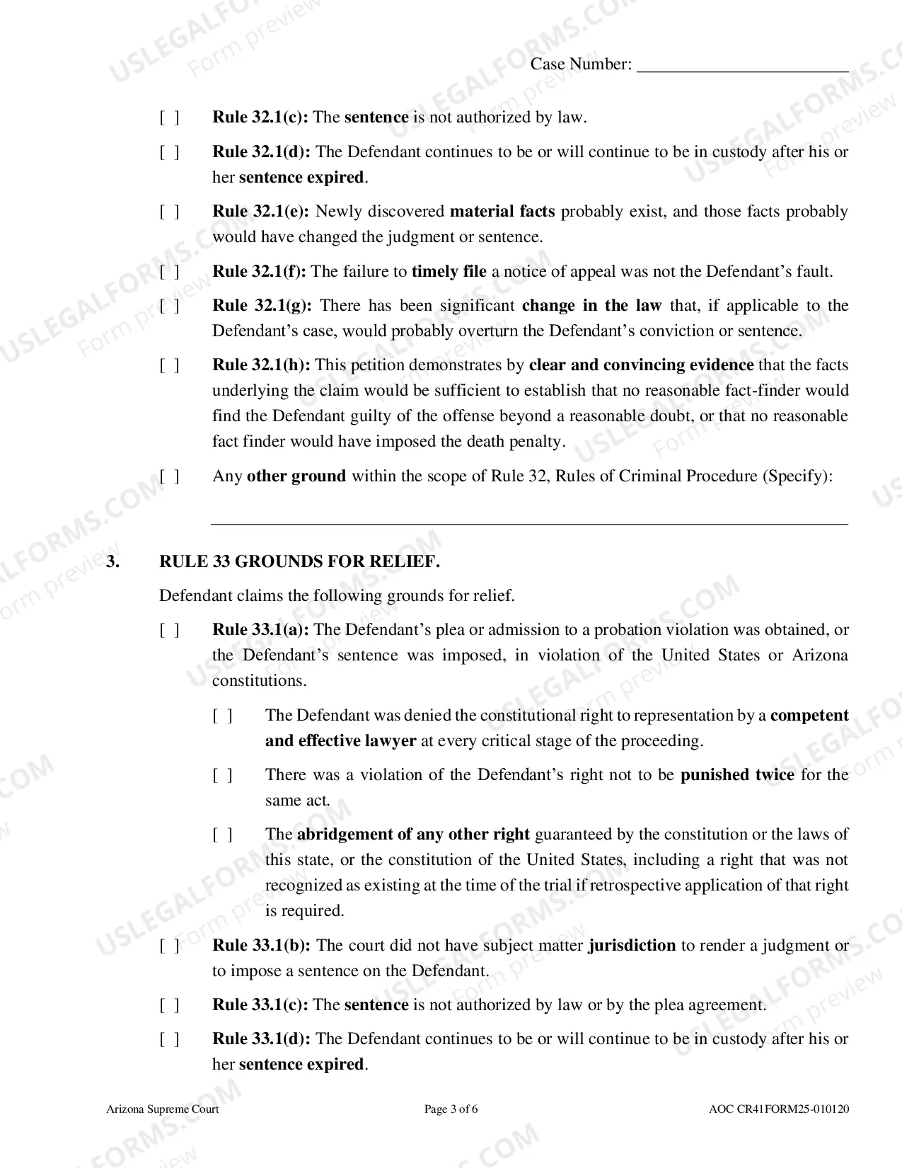Preview Post Conviction Relief