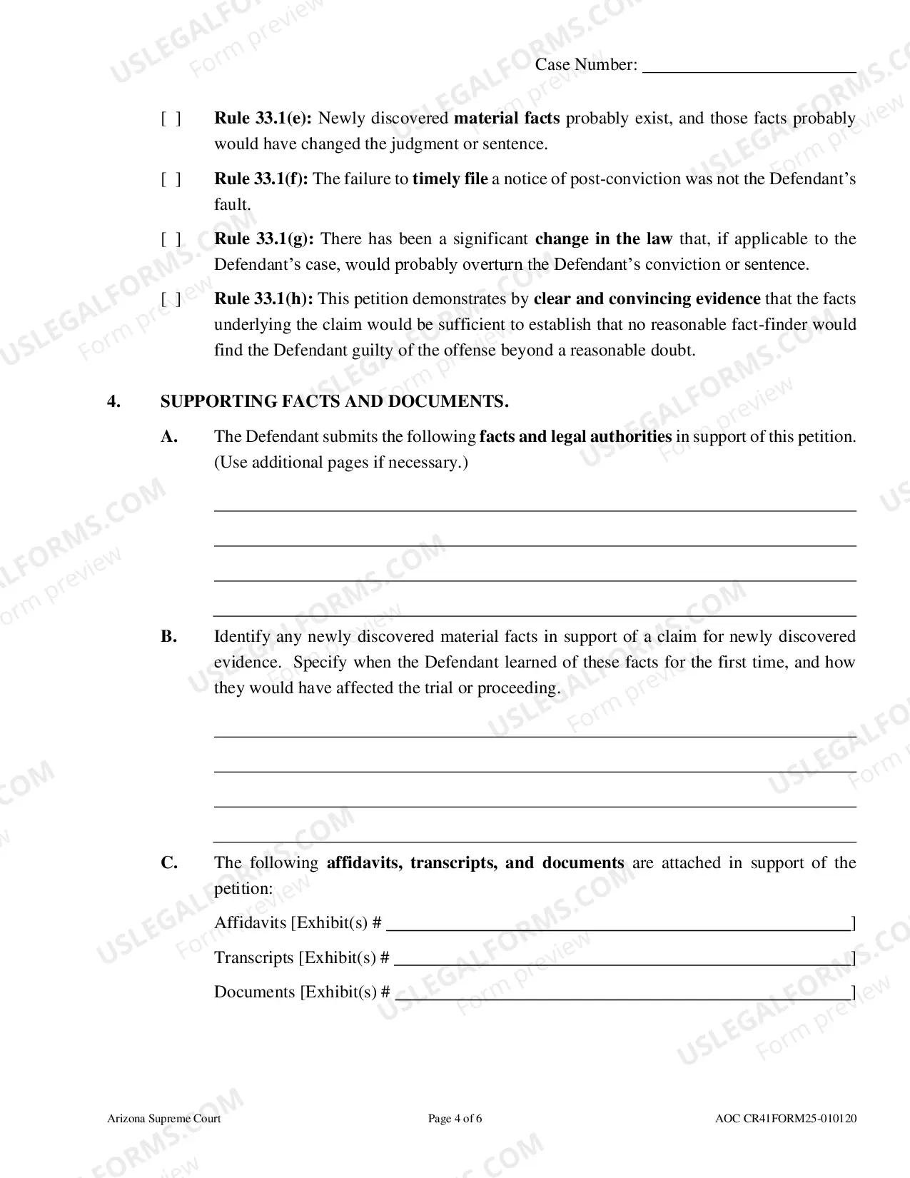Preview Post Conviction Relief