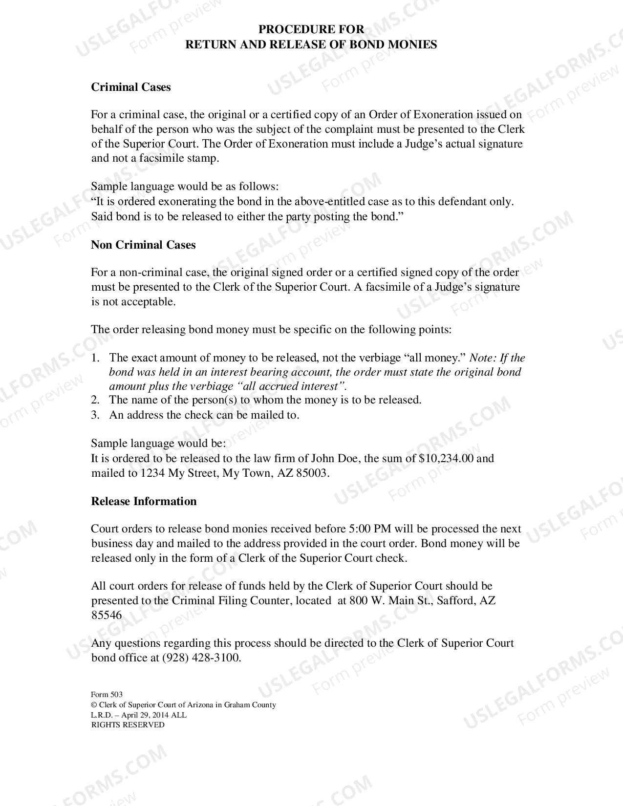 Preview Motion to Exonerate Bond