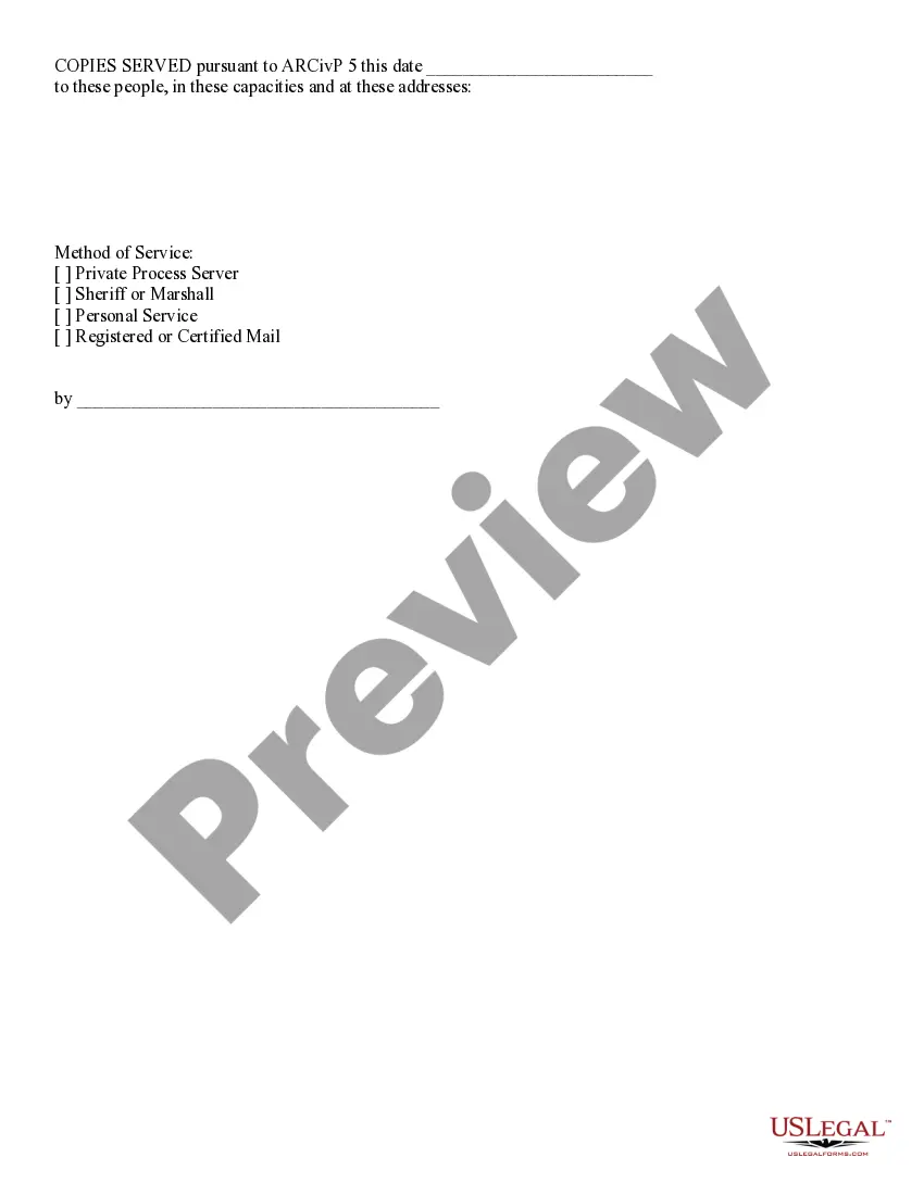 Preview Controverting Certificate to Motion to Set