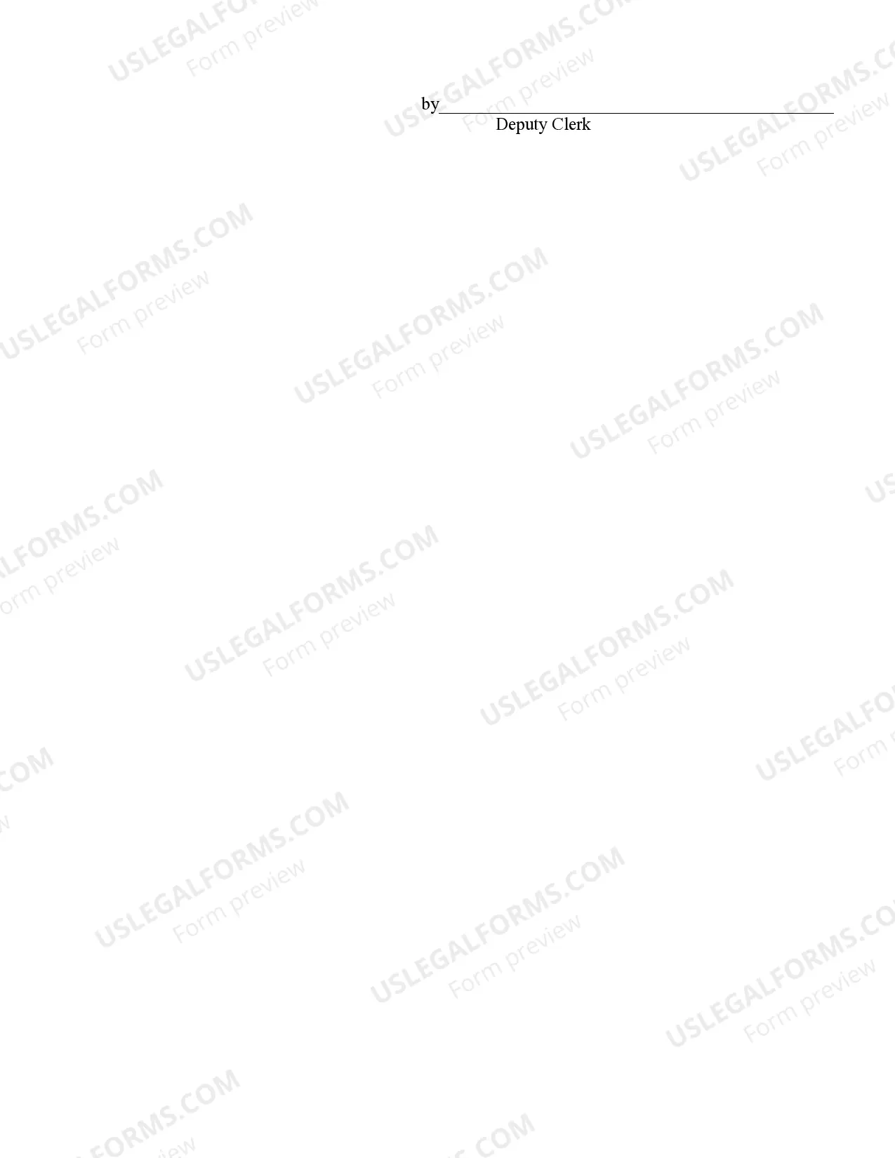 Preview Summons - Eviction - Forcible Entry and Detainer