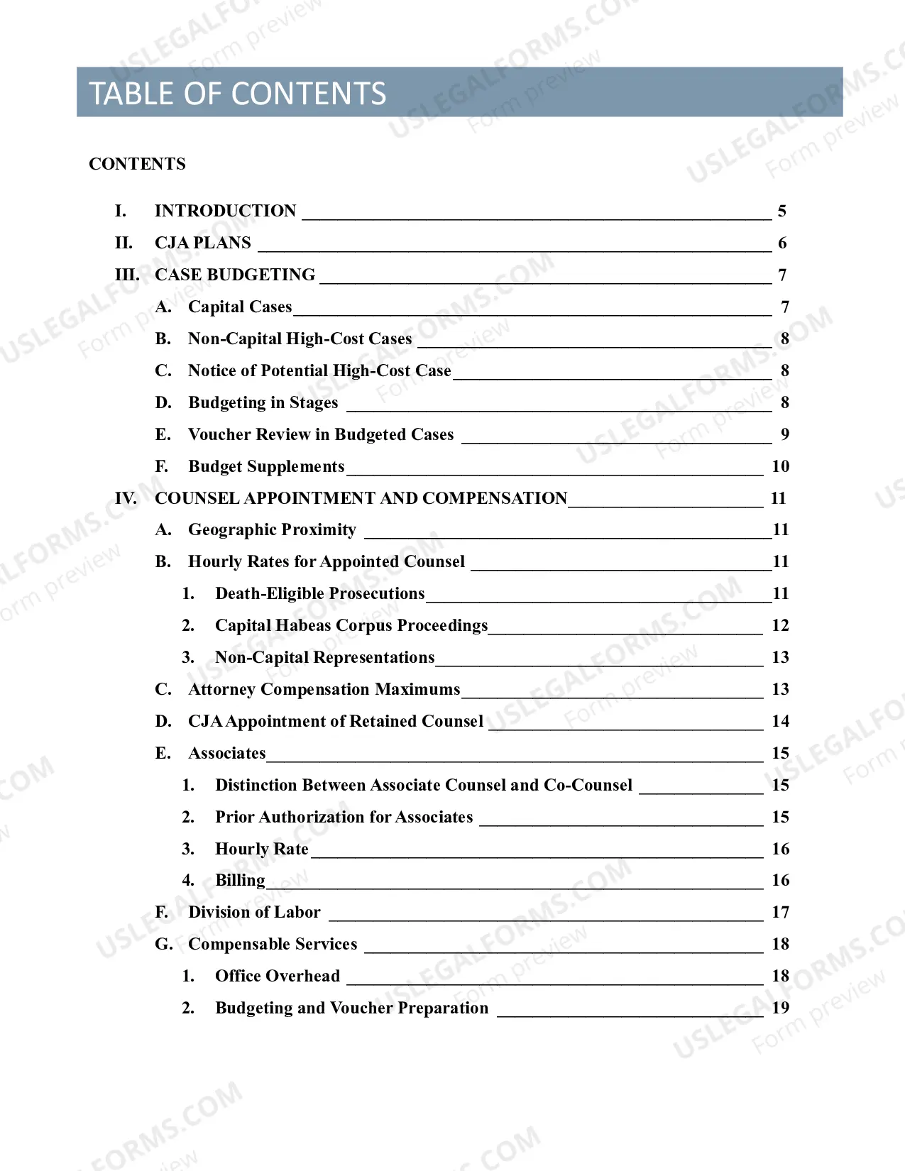 Preview Ninth Circuit CJA Policies and Procedures