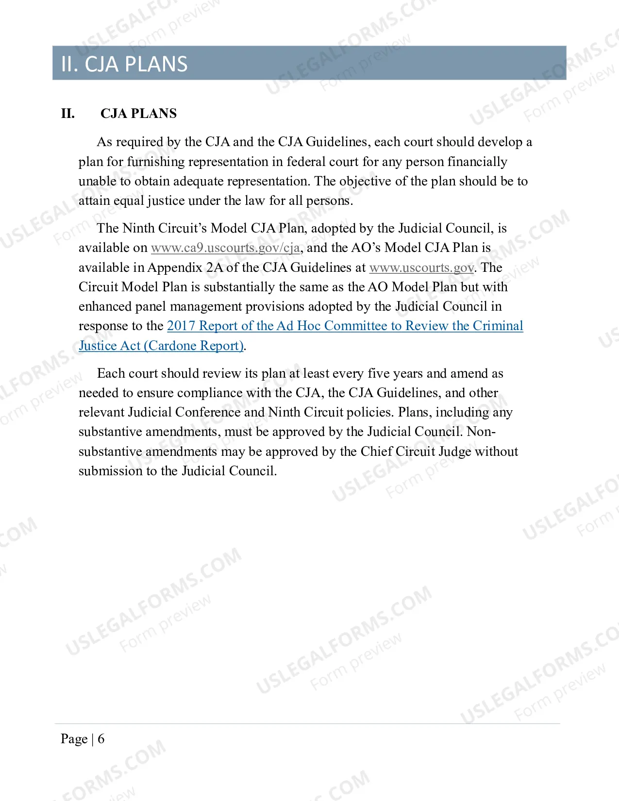 Preview Ninth Circuit CJA Policies and Procedures