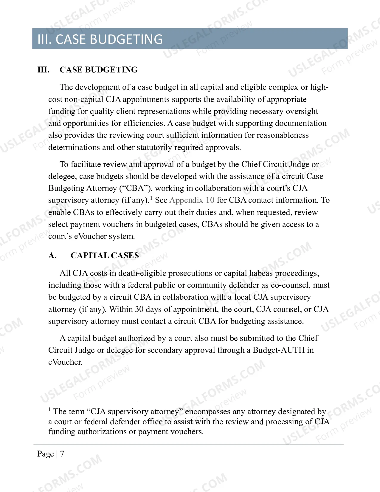 Preview Ninth Circuit CJA Policies and Procedures
