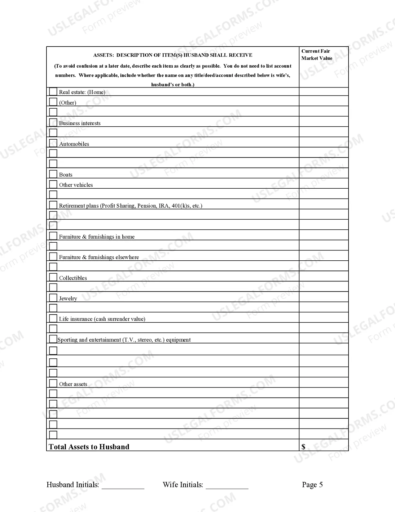 Preview Marital Legal Separation and Property Settlement Agreement Minor Children Parties May have Joint Property or Debts effective Immediately