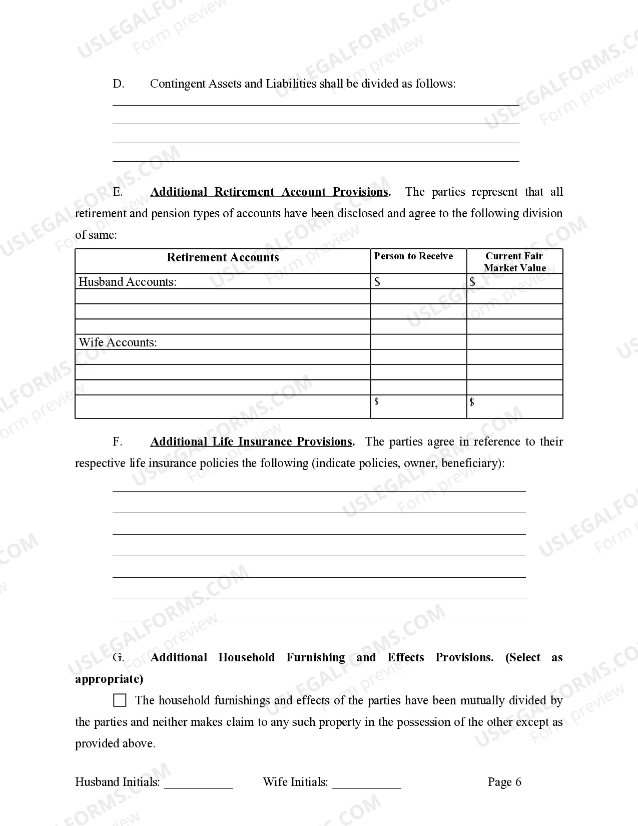 Preview Marital Legal Separation and Property Settlement Agreement Minor Children Parties May have Joint Property or Debts effective Immediately