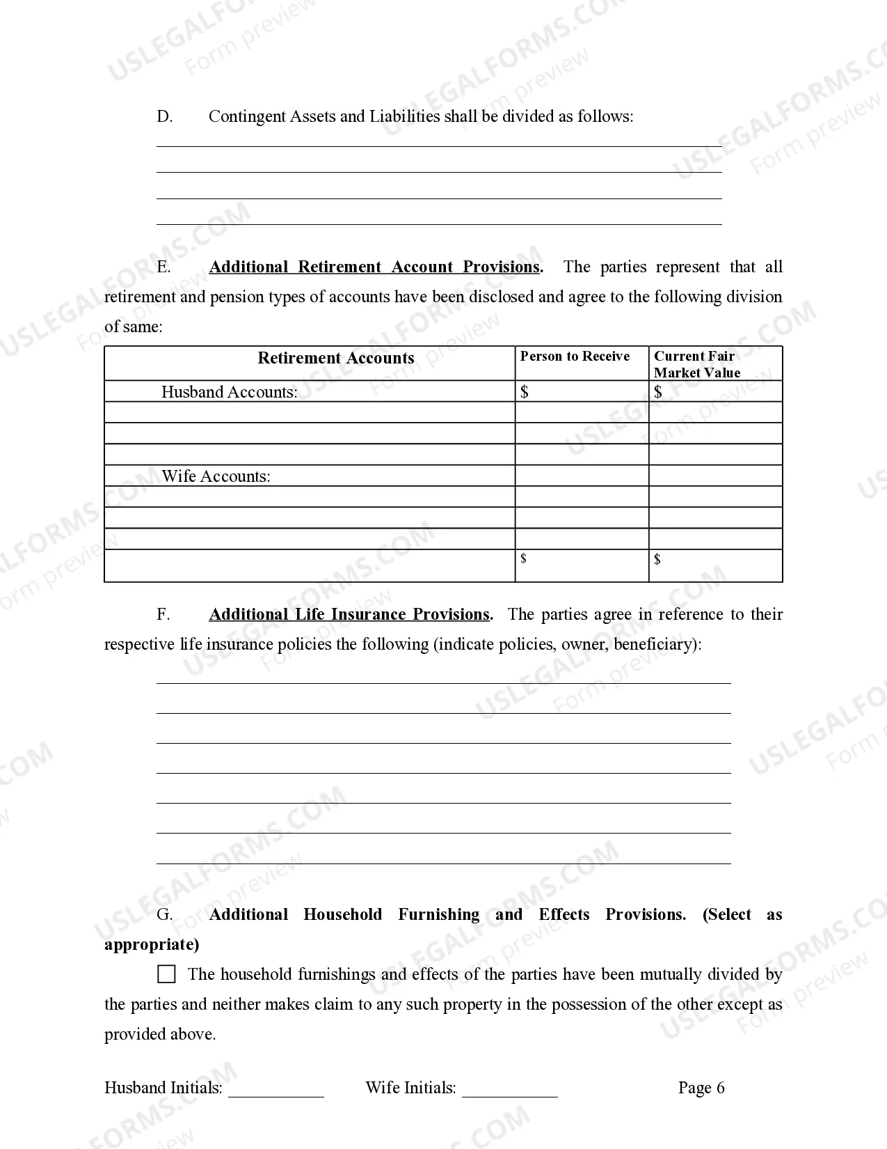 Preview Legal Separation and Property Settlement Agreement with Adult Children - Marital - Parties May have Joint Property or Debts - Effective Immediately