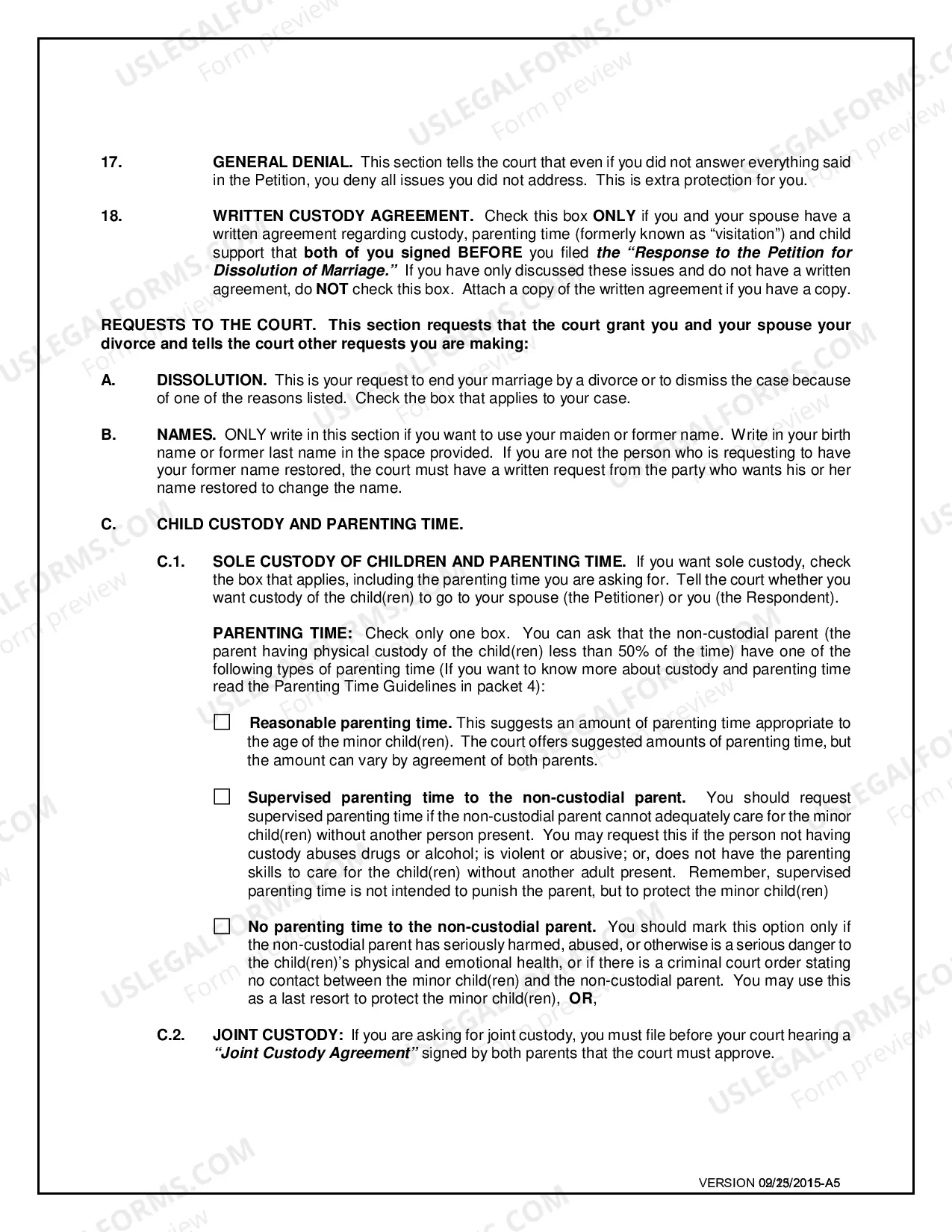 Preview Responding to Dissolution with Children