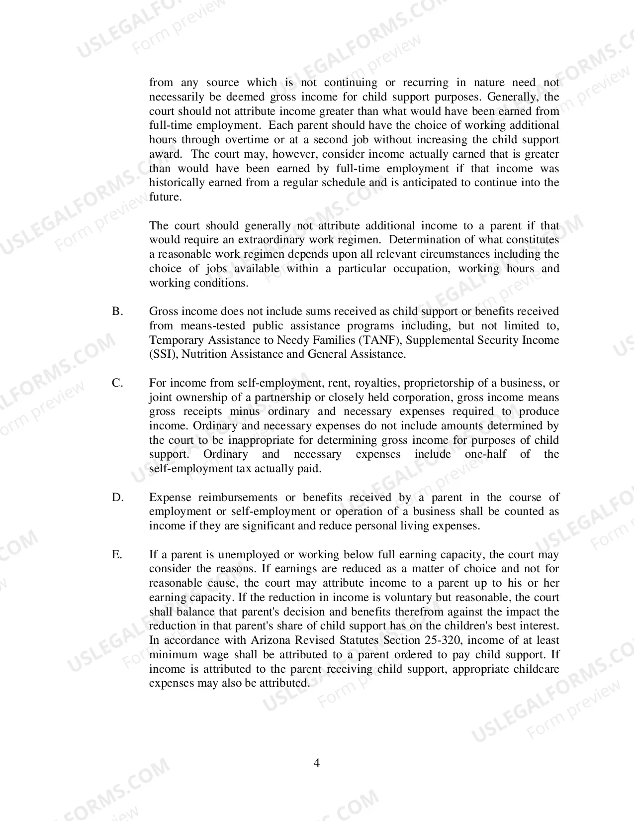 Preview 2015 Child Support Guidelines