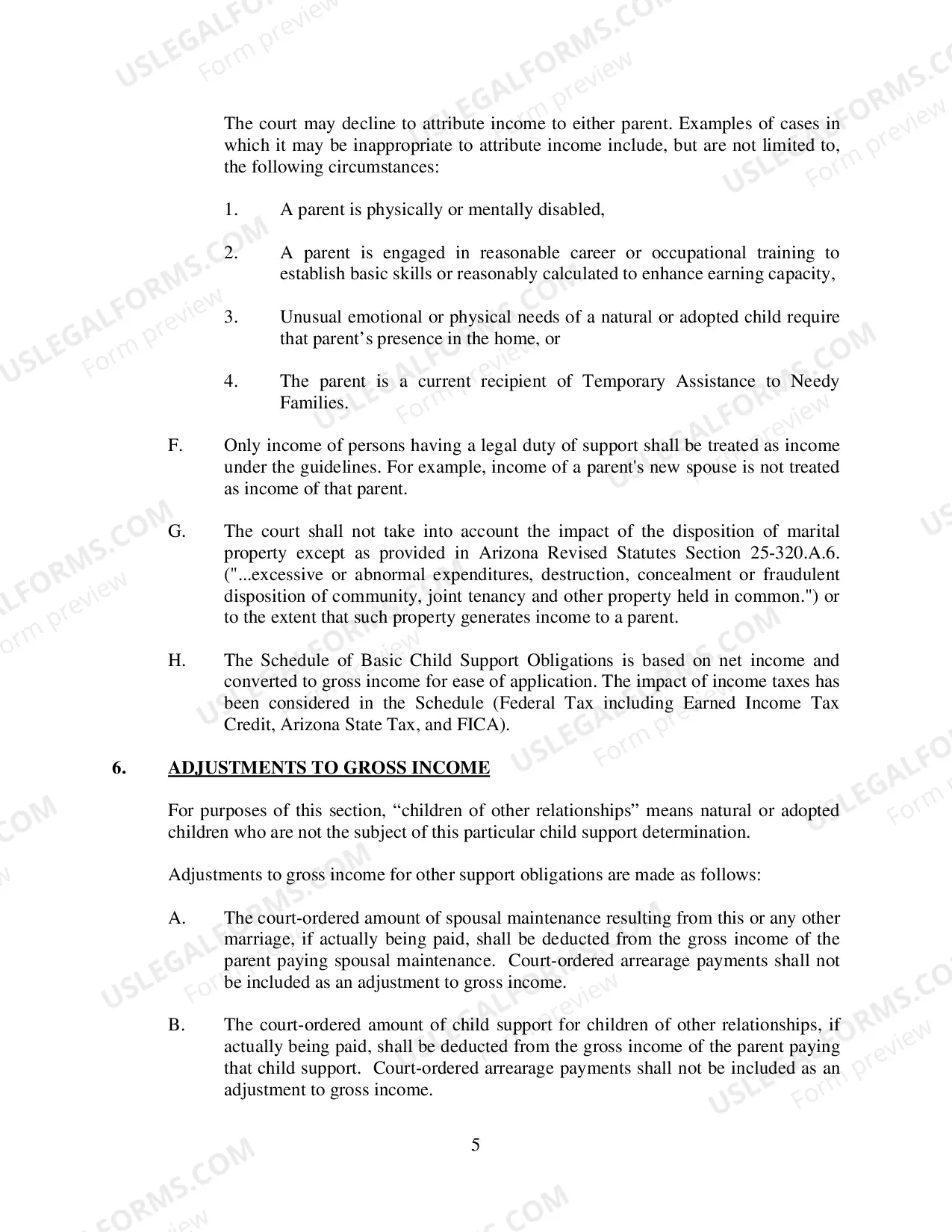 Preview 2015 Child Support Guidelines