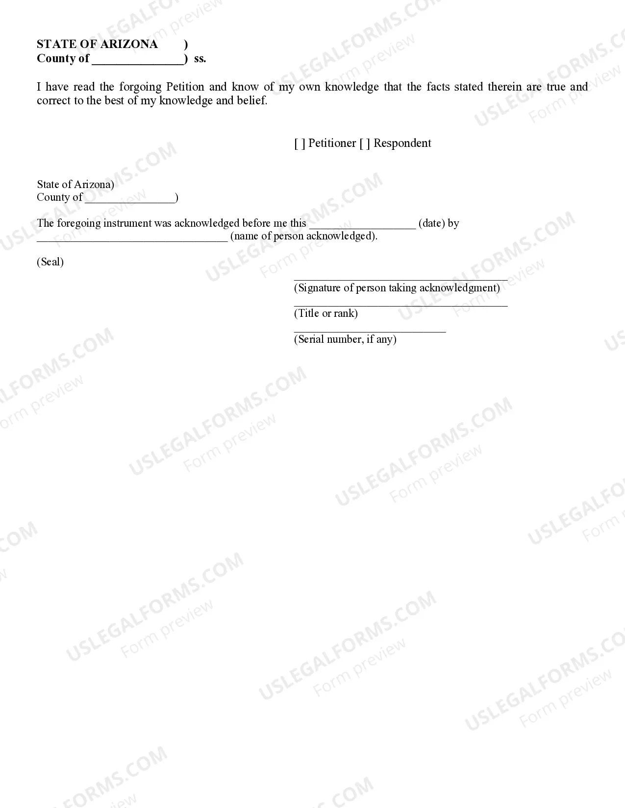 Preview Petition to stop (Terminate) Income Withholding order
