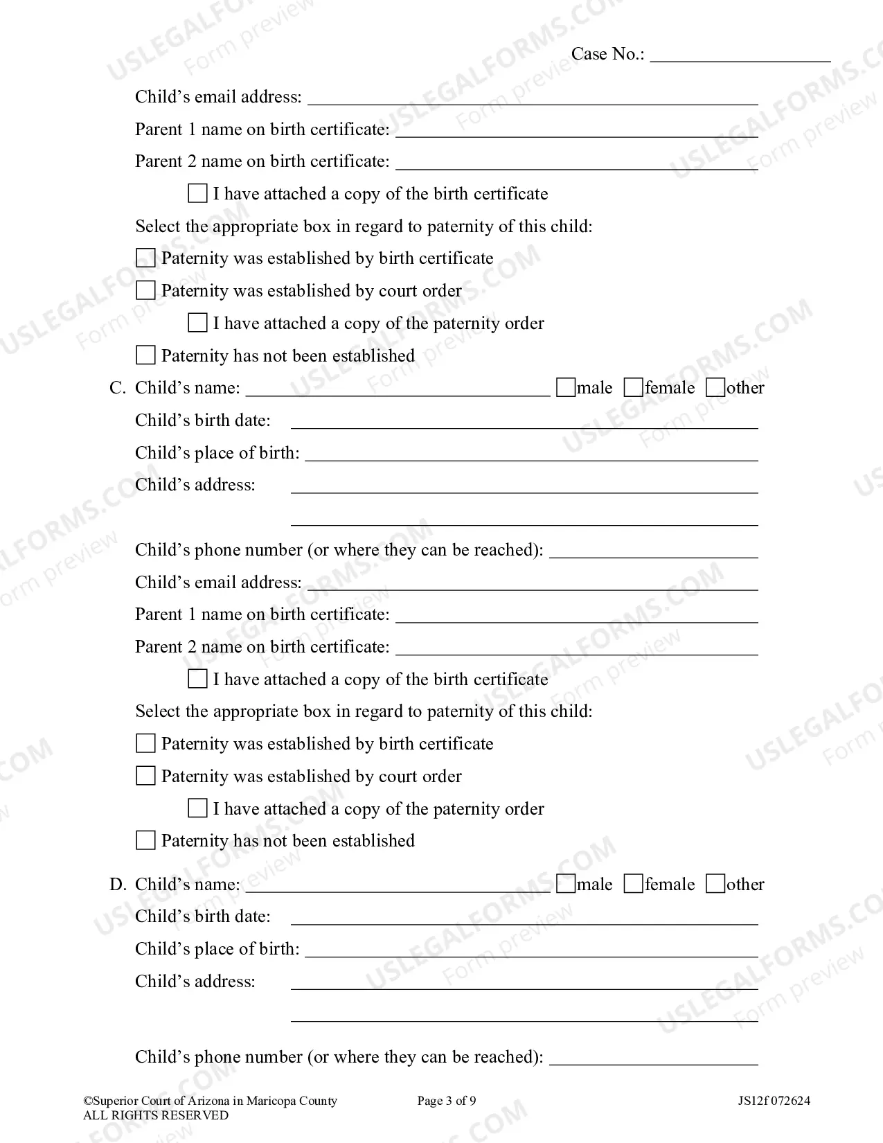 Preview Petition For Termination Of Parent Child Relationship