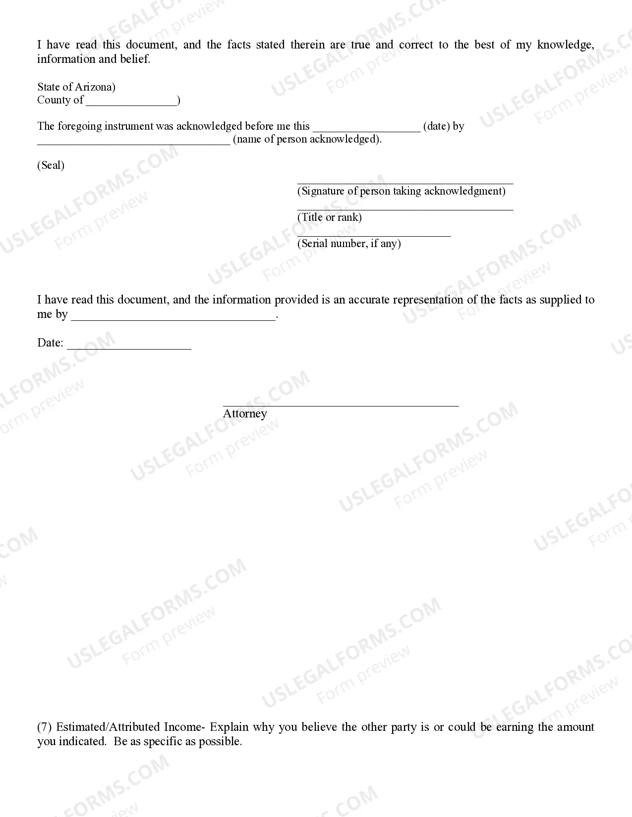 Preview Parents Worksheet and Instructions with Attachments