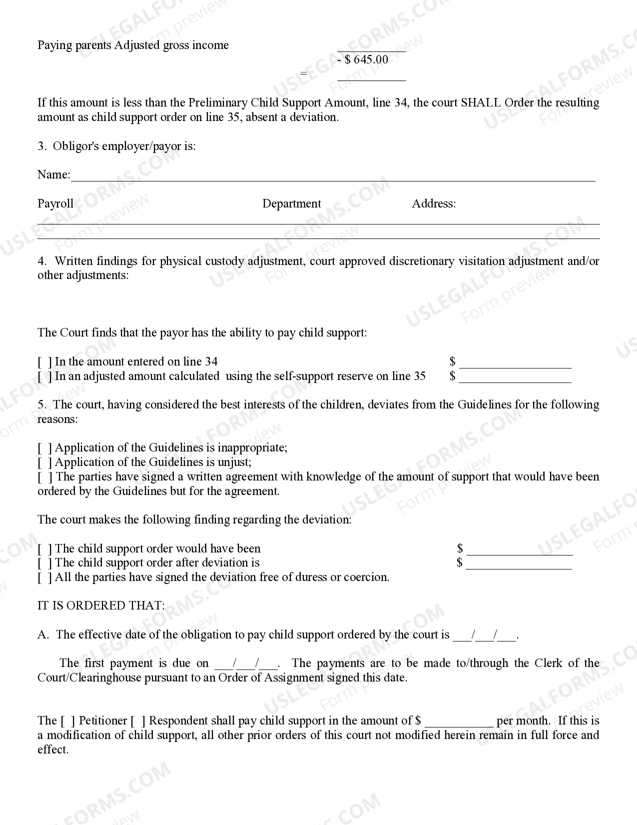 Preview Parents Worksheet and Instructions with Attachments