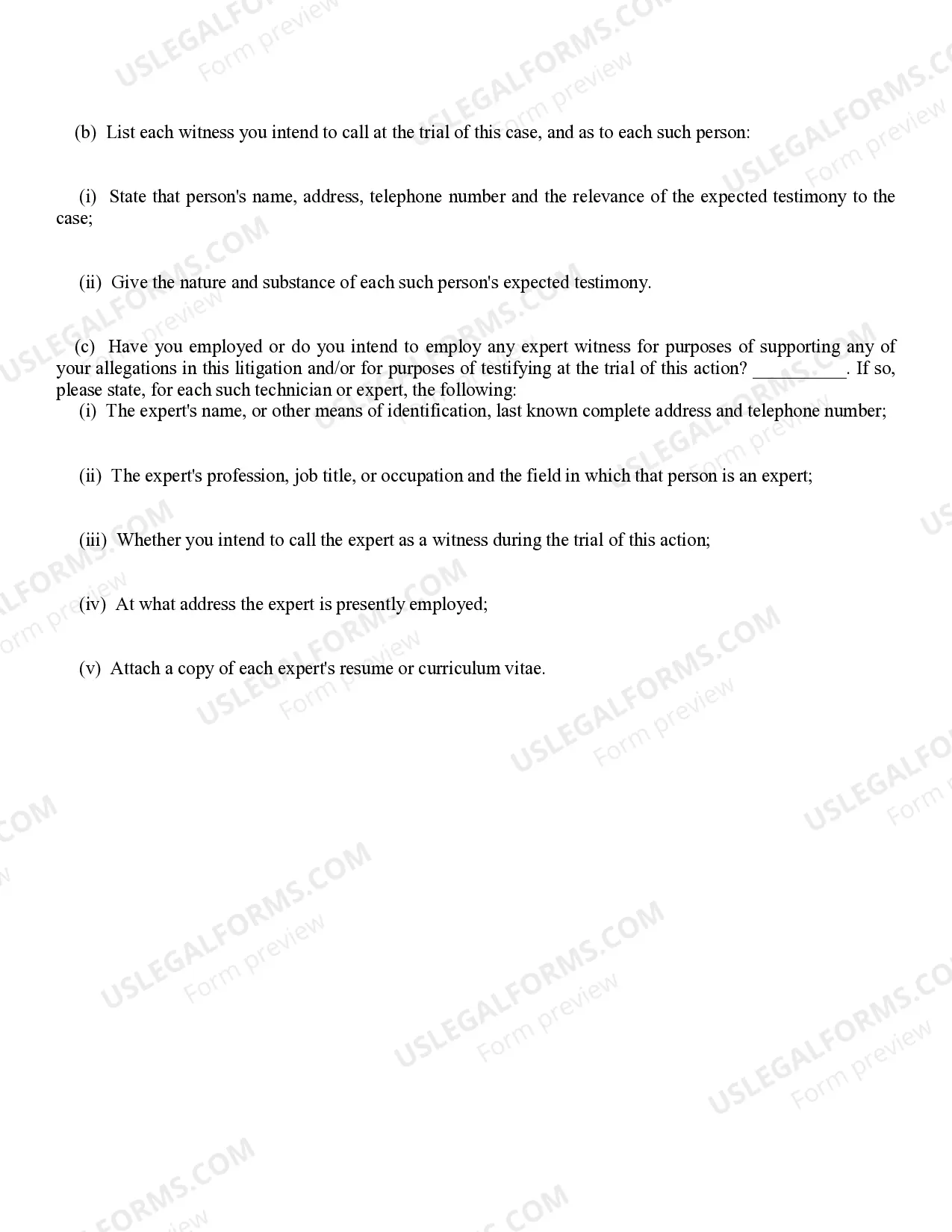 Preview DR Interrogatories