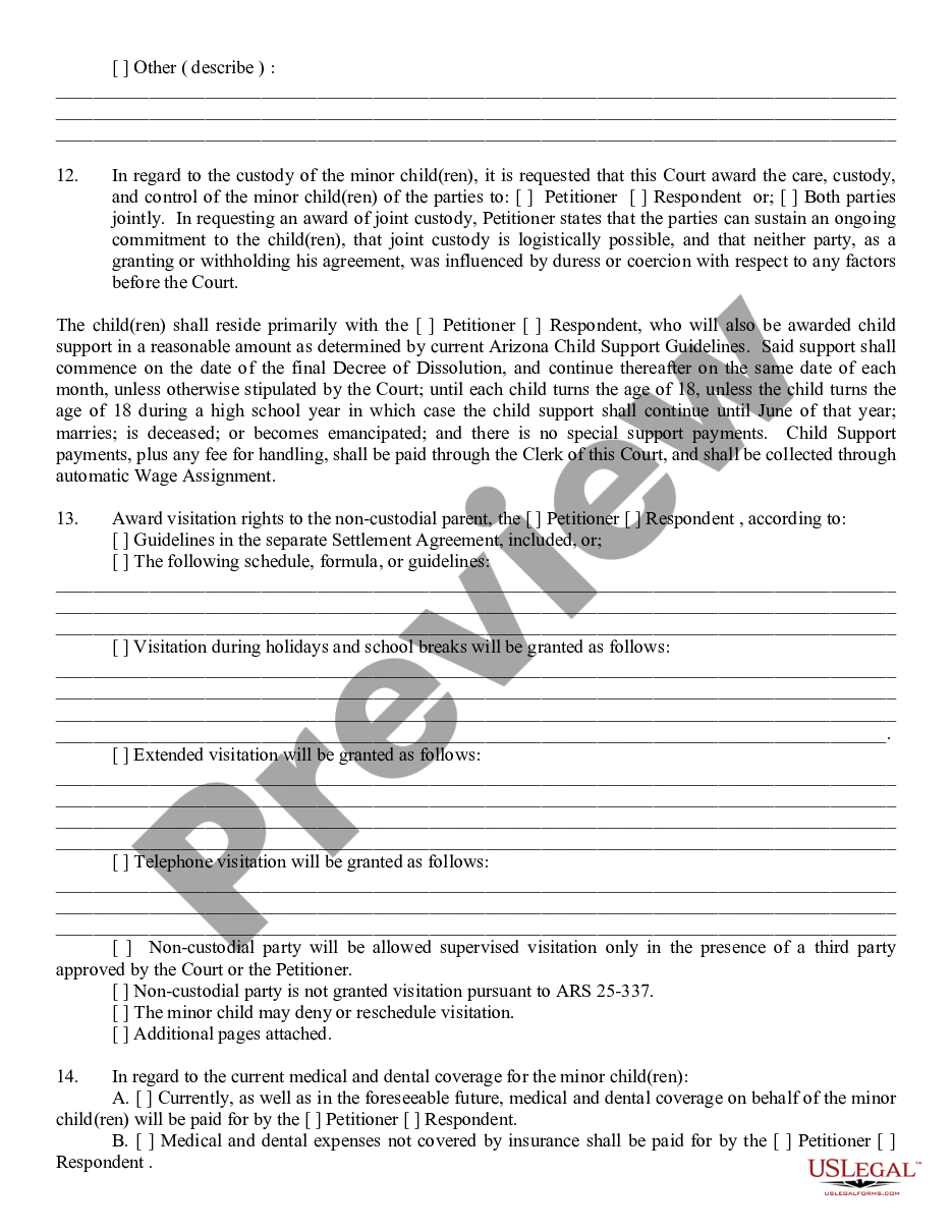 form Amended Petition preview