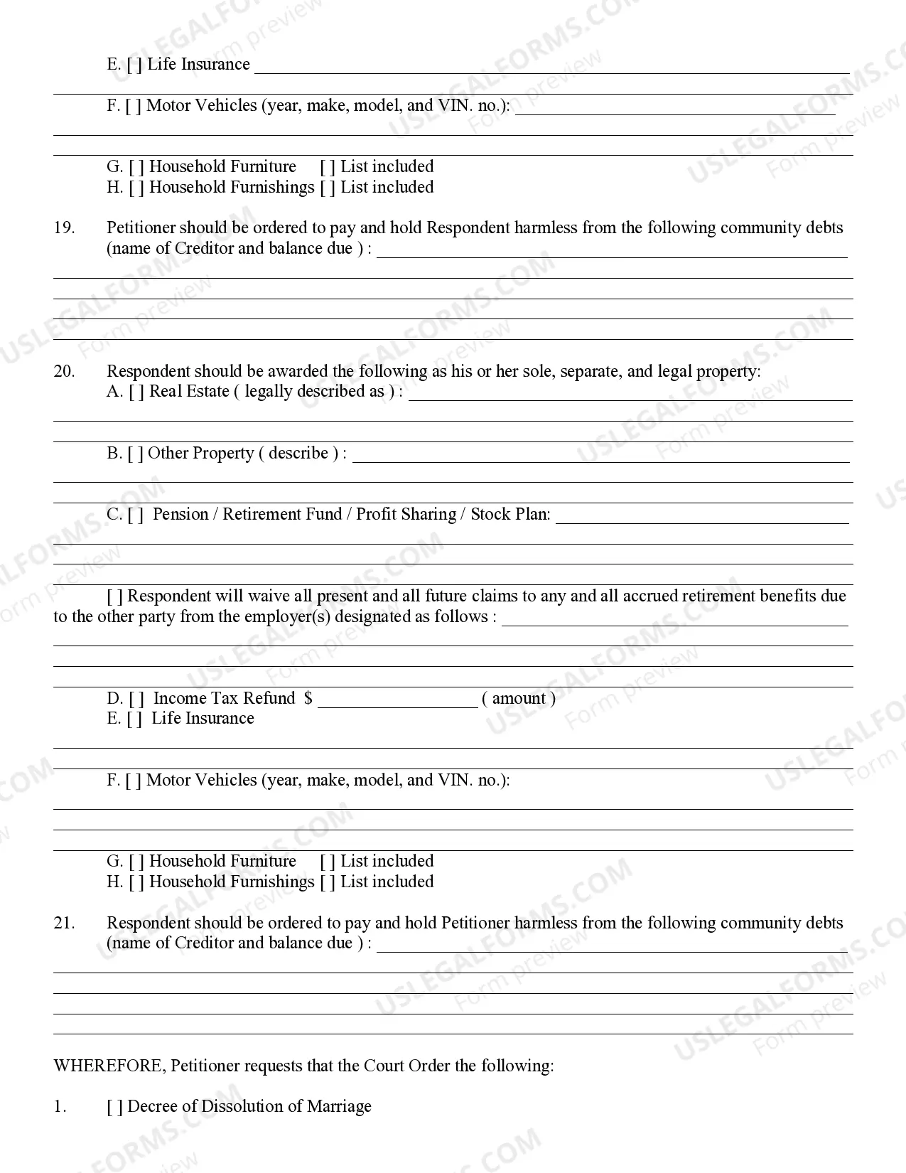 Preview Amended Petition