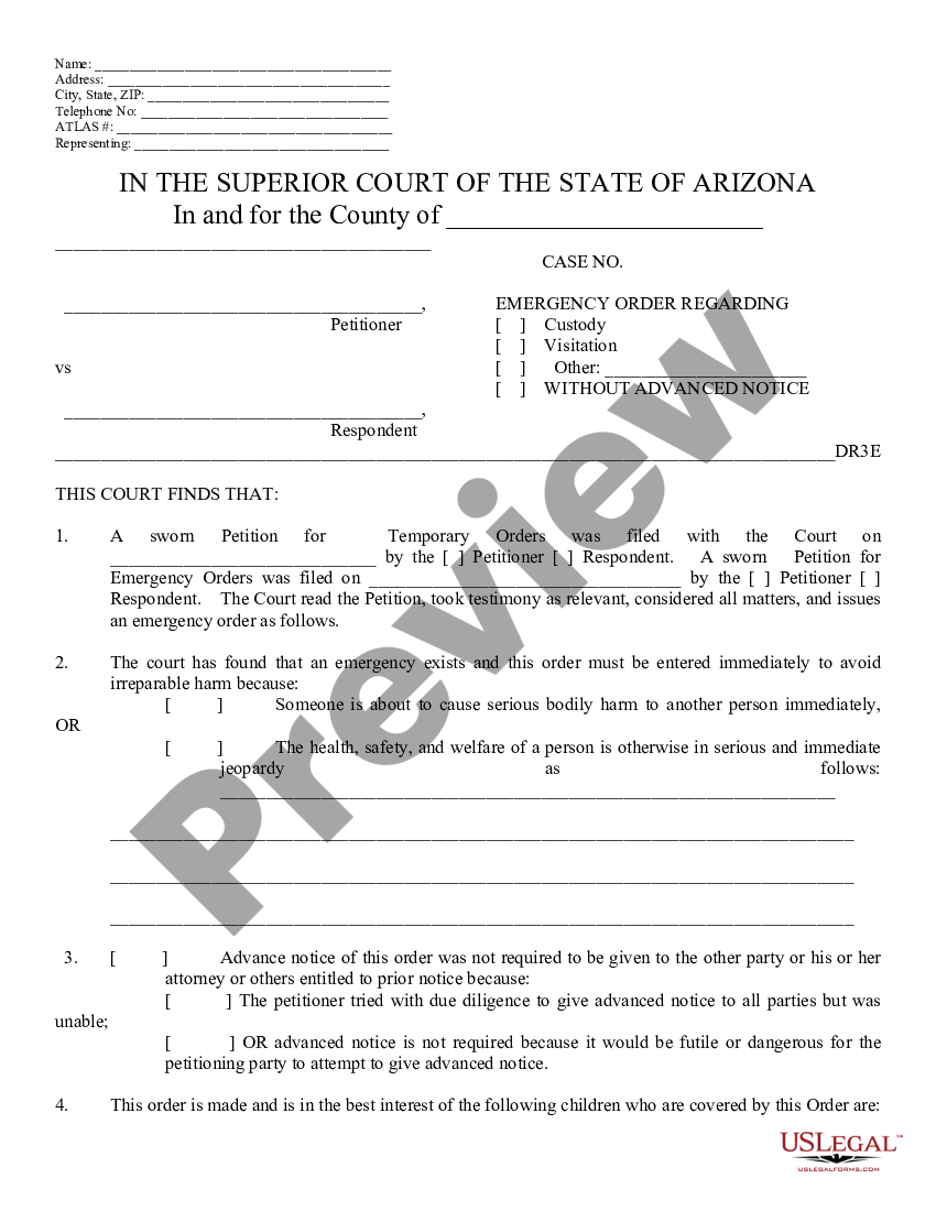 arizona-emergency-order-for-child-custody-and-or-visitation