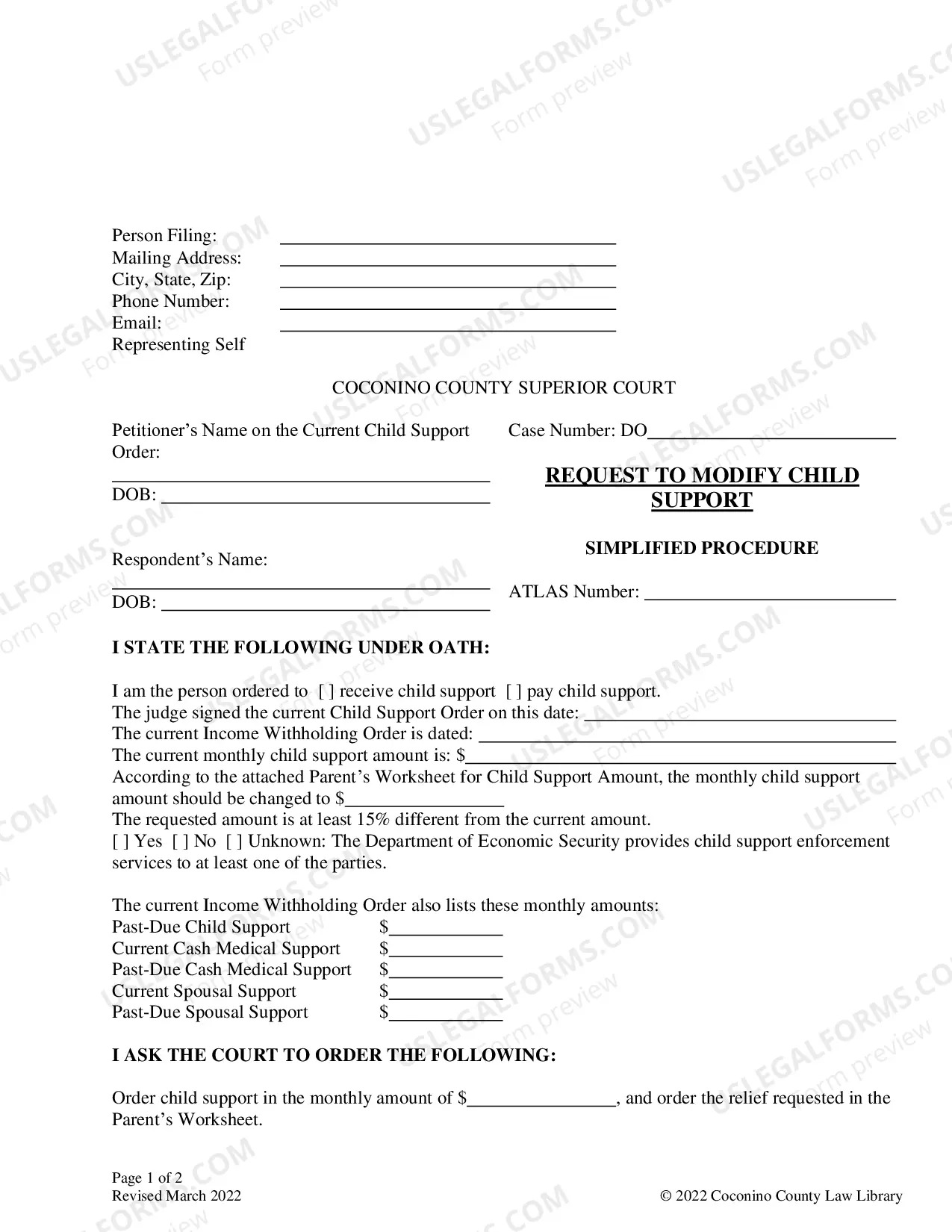Preview Parents Worksheet For Child Support Amount