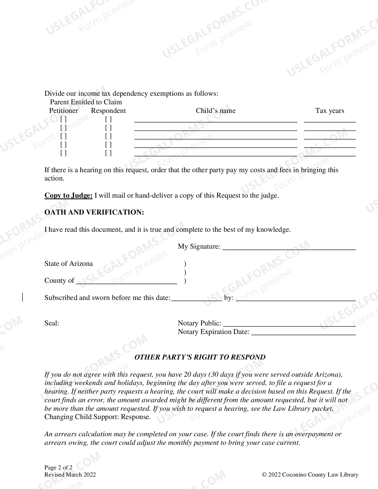 Preview Parents Worksheet For Child Support Amount